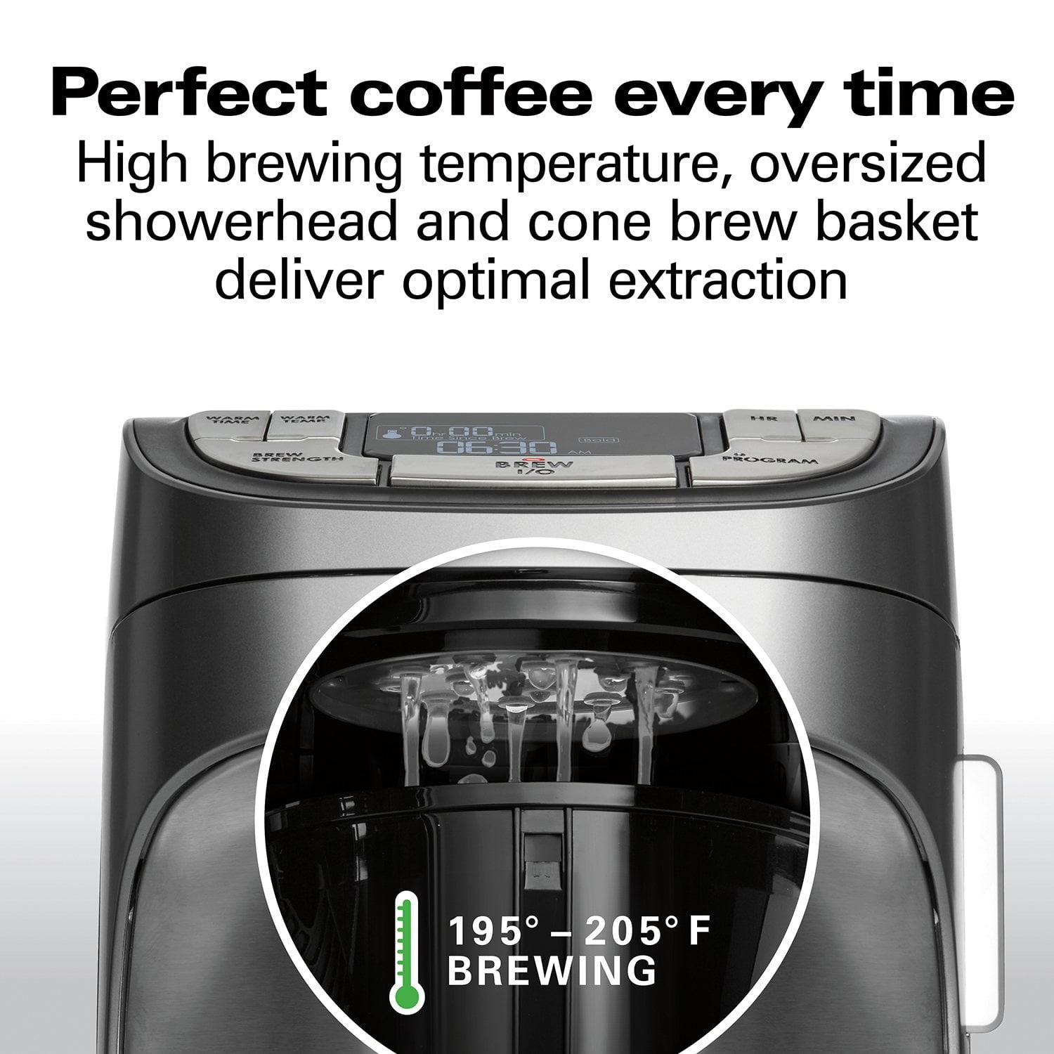 Hamilton Beach Professional Programmable 12-Cup Capacity Coffee Maker
