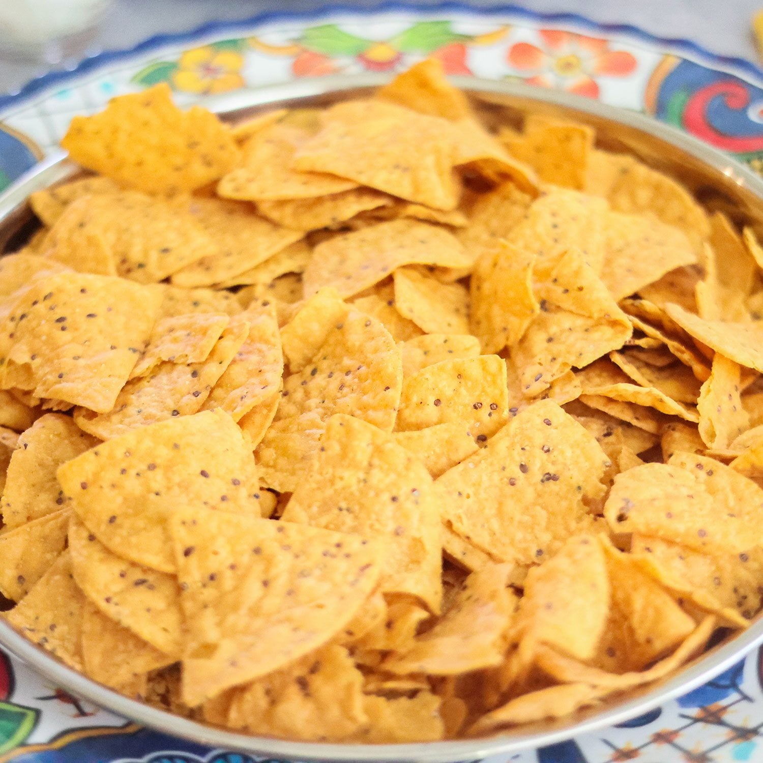 Member's Mark Red Quinoa Chia Corn Tortilla Chips, 16 oz.
