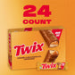 Twix Caramel Cookie Chocolate Candy Bars, Share Size, 3.02 oz., 24 pk.
