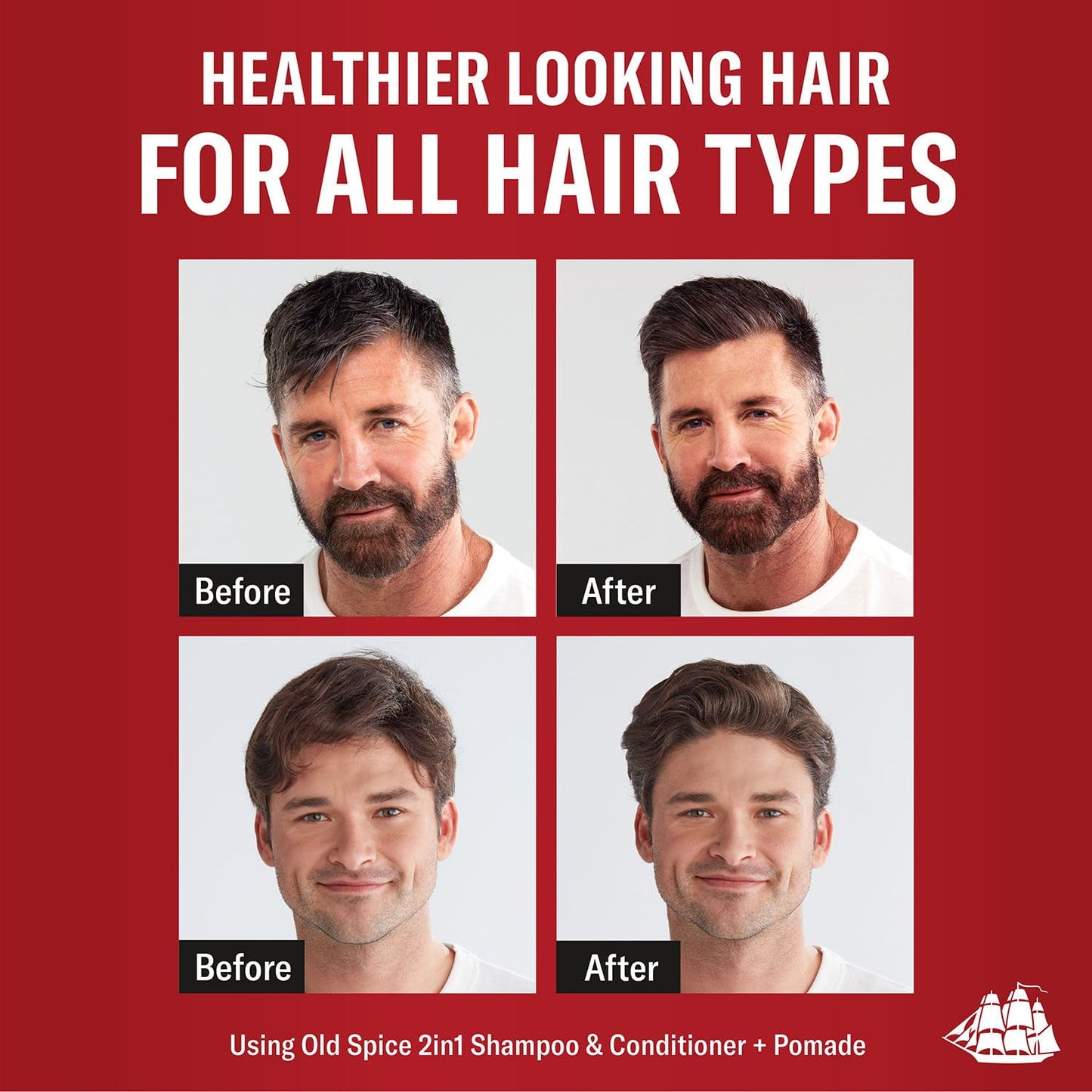 Old Spice Swagger 2-in-1 Shampoo and Conditioner, 39.9 fl. oz.