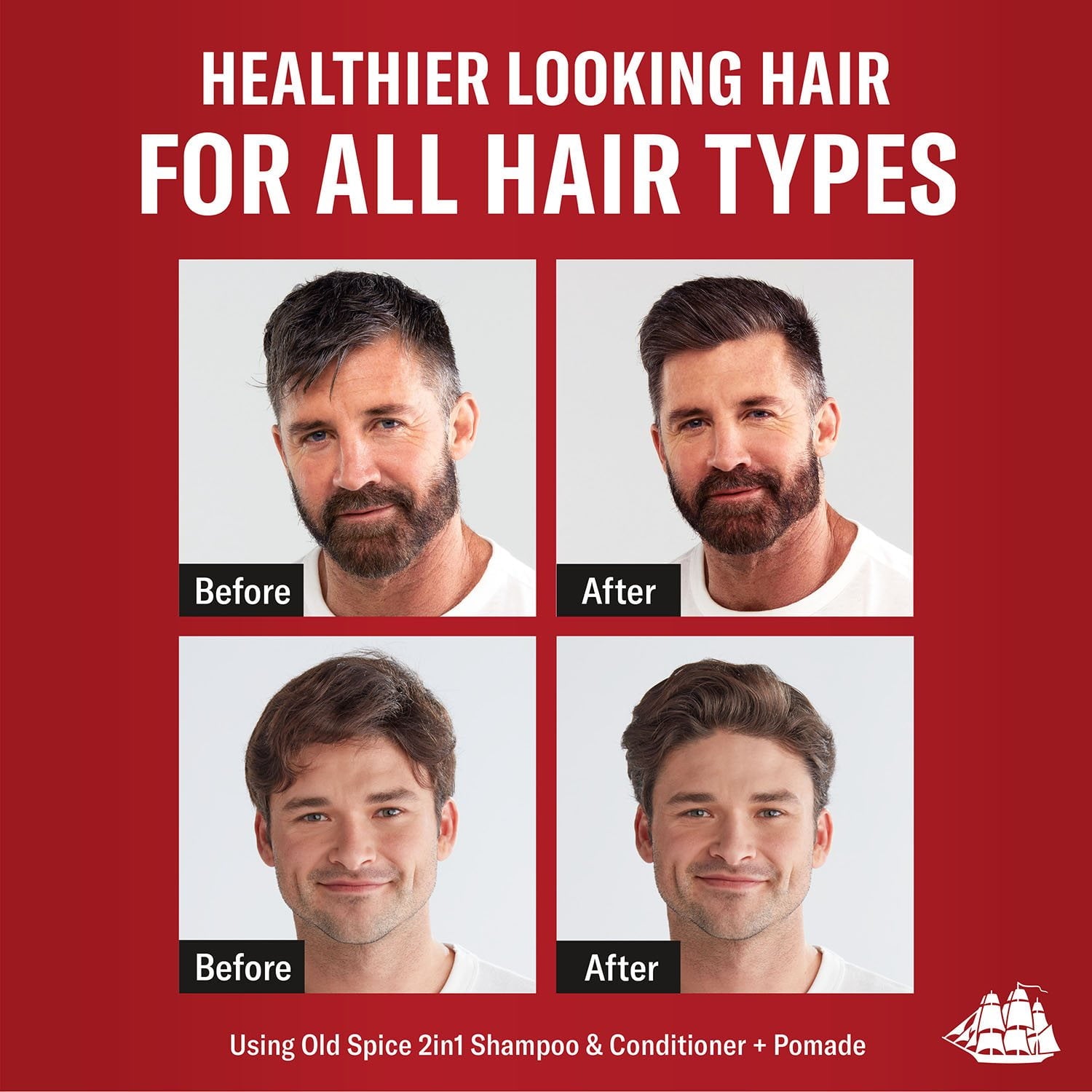 Old Spice Swagger 2-in-1 Shampoo and Conditioner, 39.9 fl. oz.