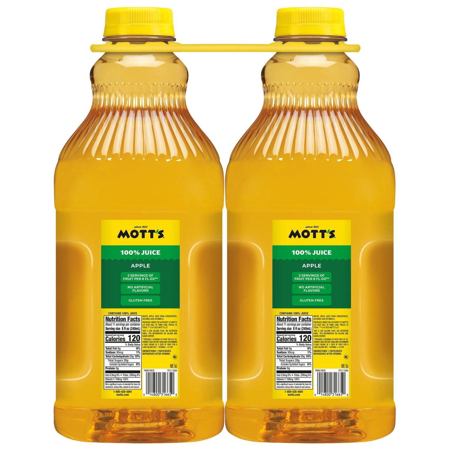 Mott's 100% Apple Juice 86 fl. oz., 2 pk.