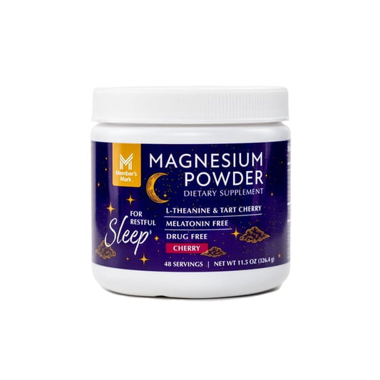 Member's Mark L-Theanine & Tart Cherry Magnesium Sleep Powder Supplement