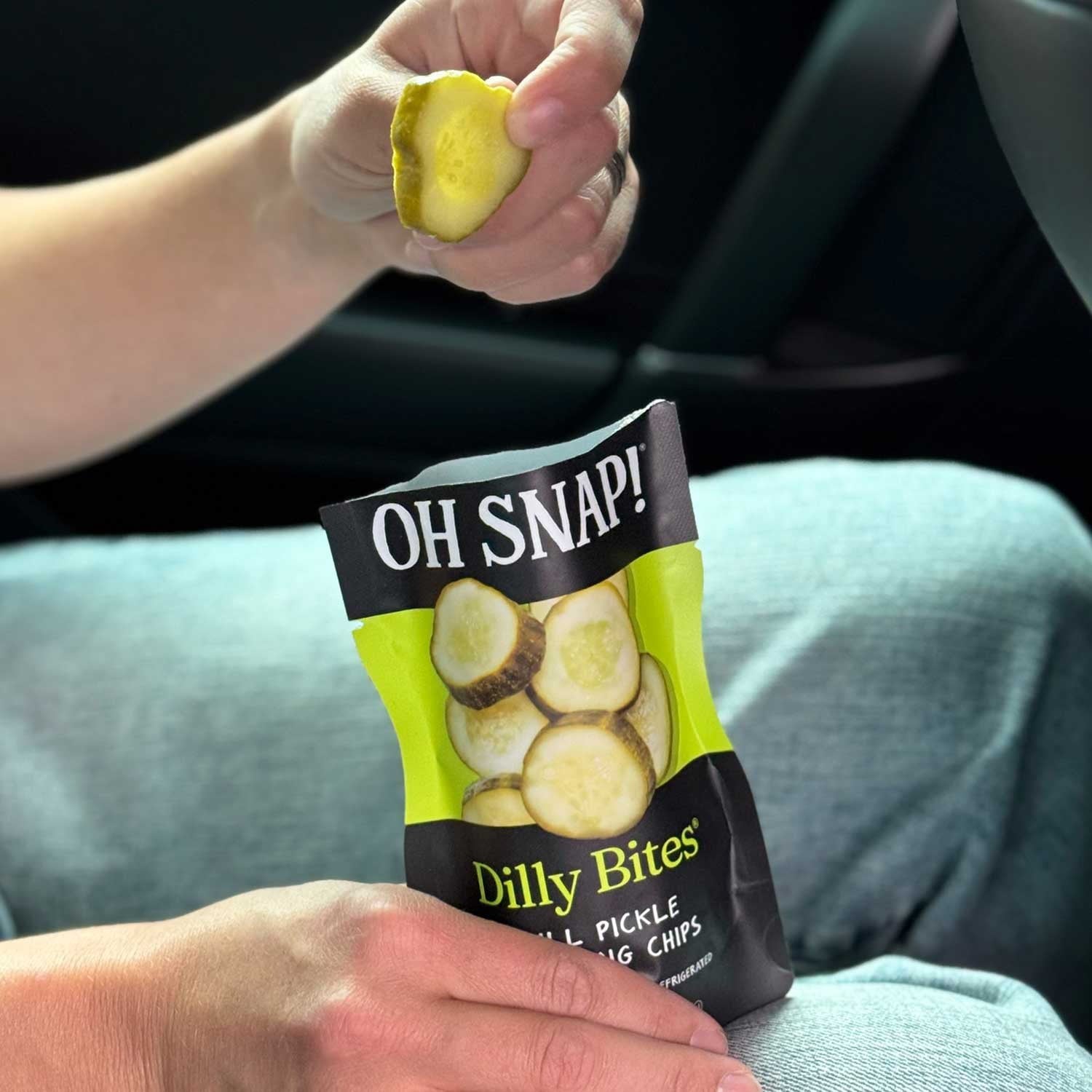 OH SNAP! Dilly Bites Dill Pickle Snack Packs, 3.25 fl. oz., 12 ct.