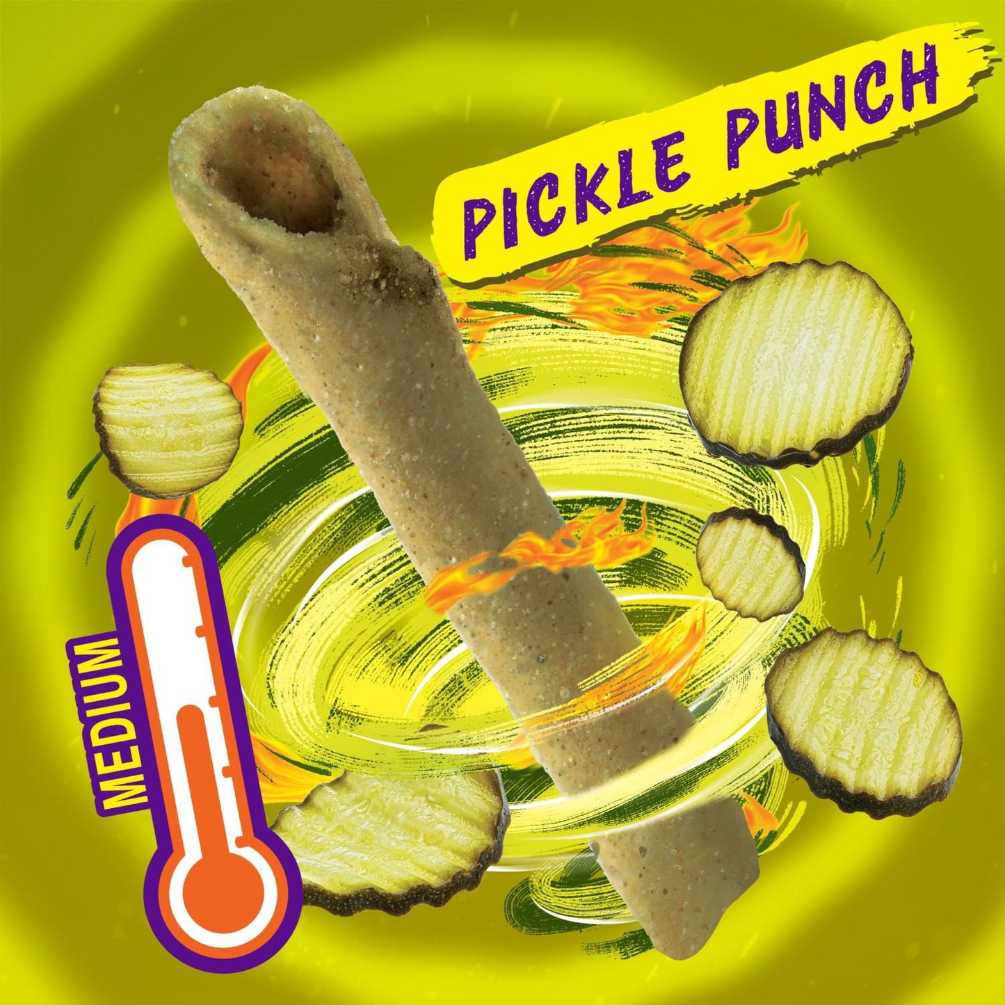 Takis Pickle Punch Spicy Rolled Tortilla Chips, 24.7 oz.