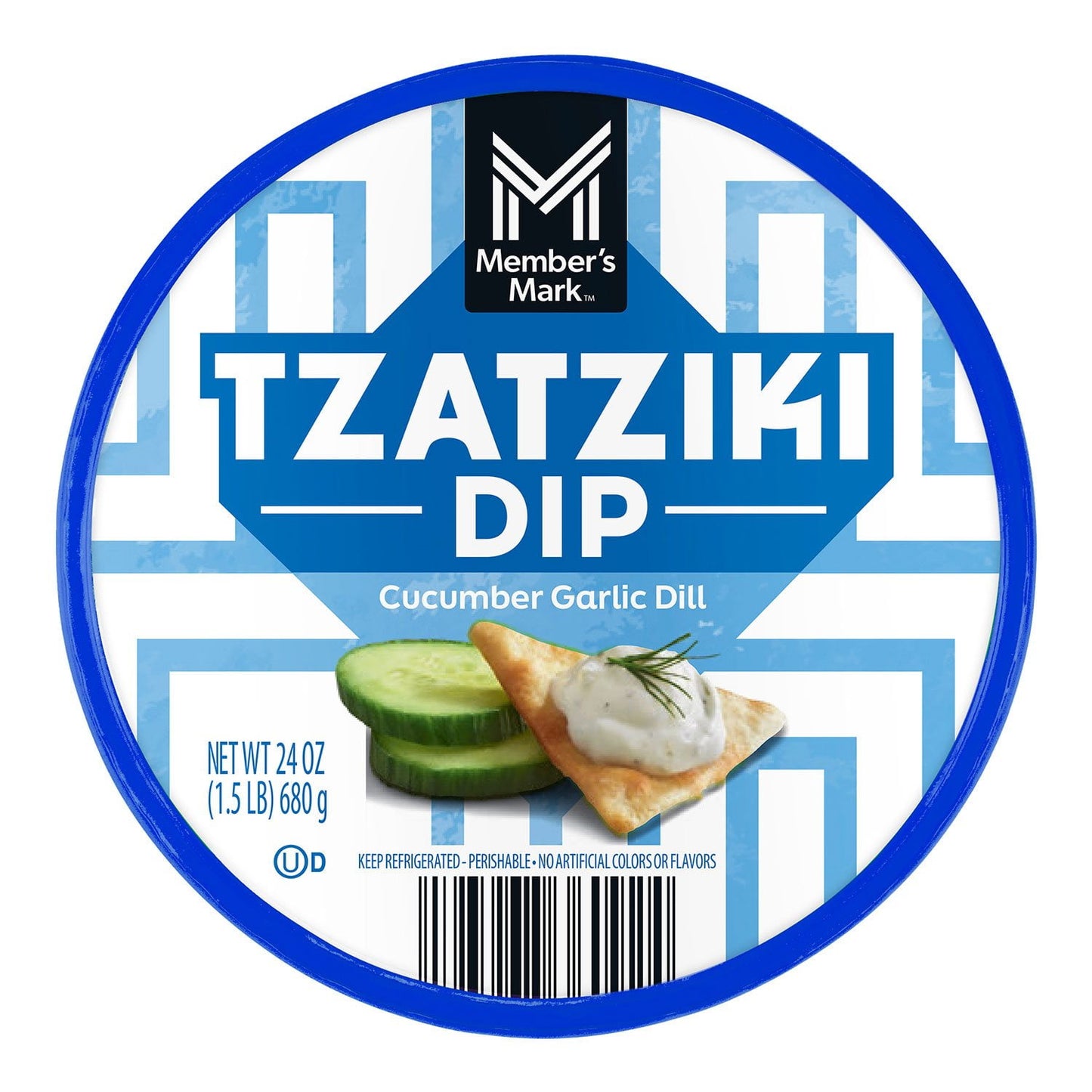 Member's Mark Cucumber Garlic Dill Tzatziki Dip, 24 oz.
