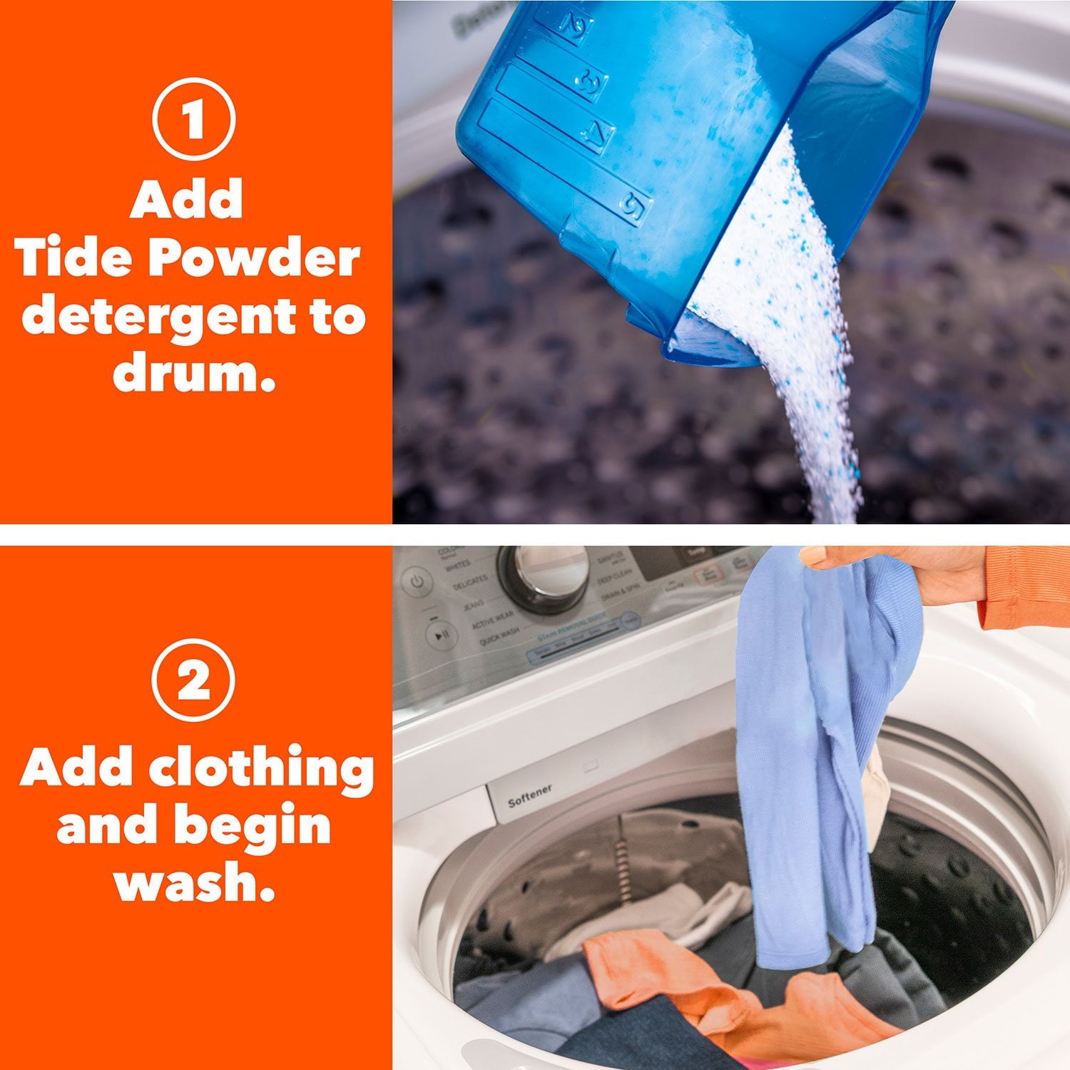 Tide + Ultra Oxi Powder Laundry Detergent, Original, 143 loads, 225 oz.