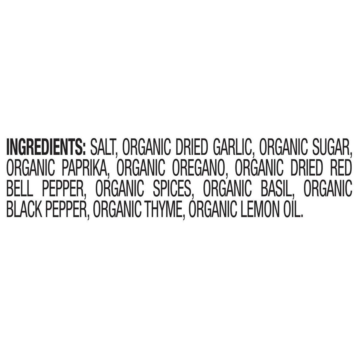 Member's Mark Organic Mediterranean Style Herb Seasoning, 7.2 oz.