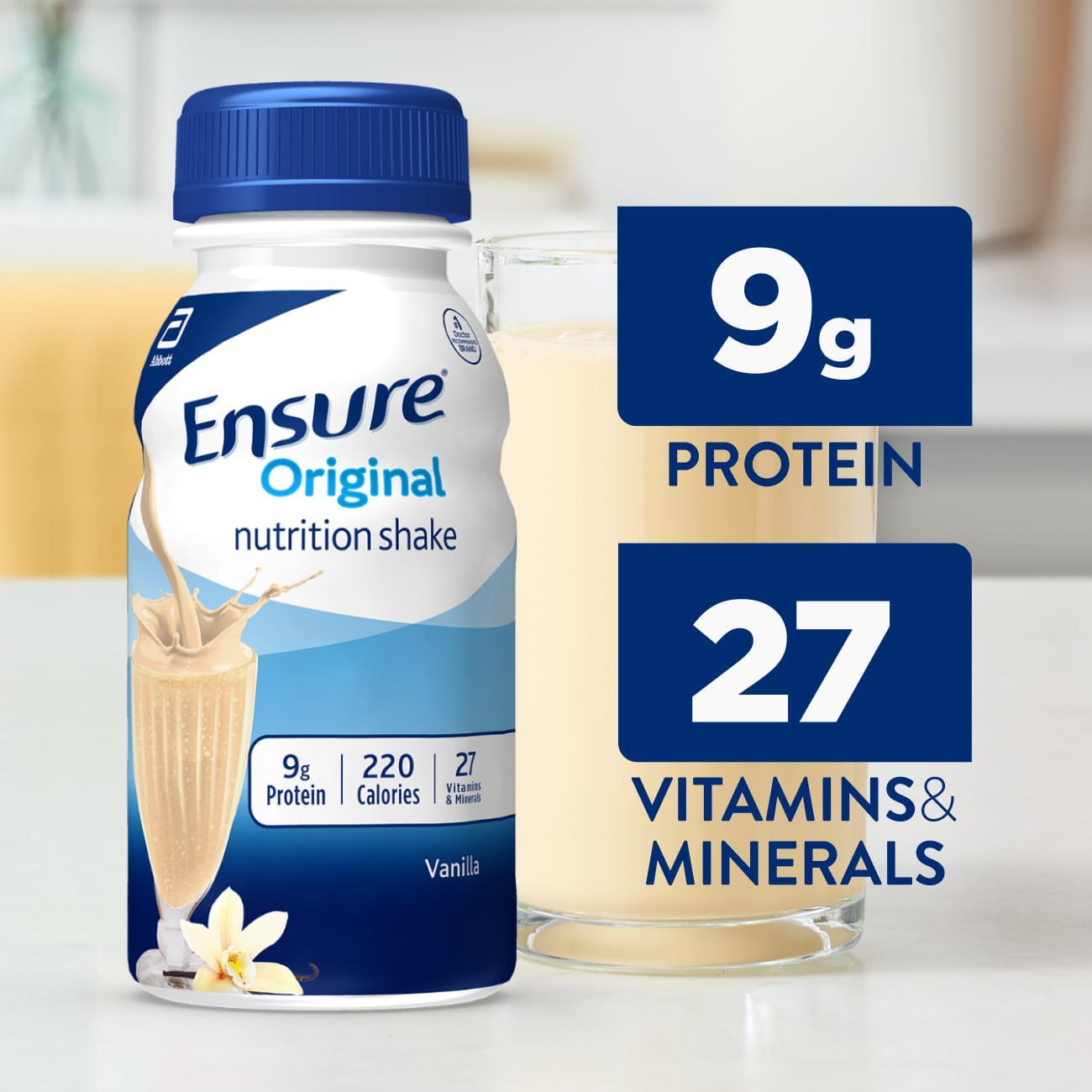 Ensure Original Nutrition Shake, Vanilla 8 fl. oz., 24 ct.