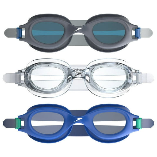 Speedo Adult Goggle, 3 Pack