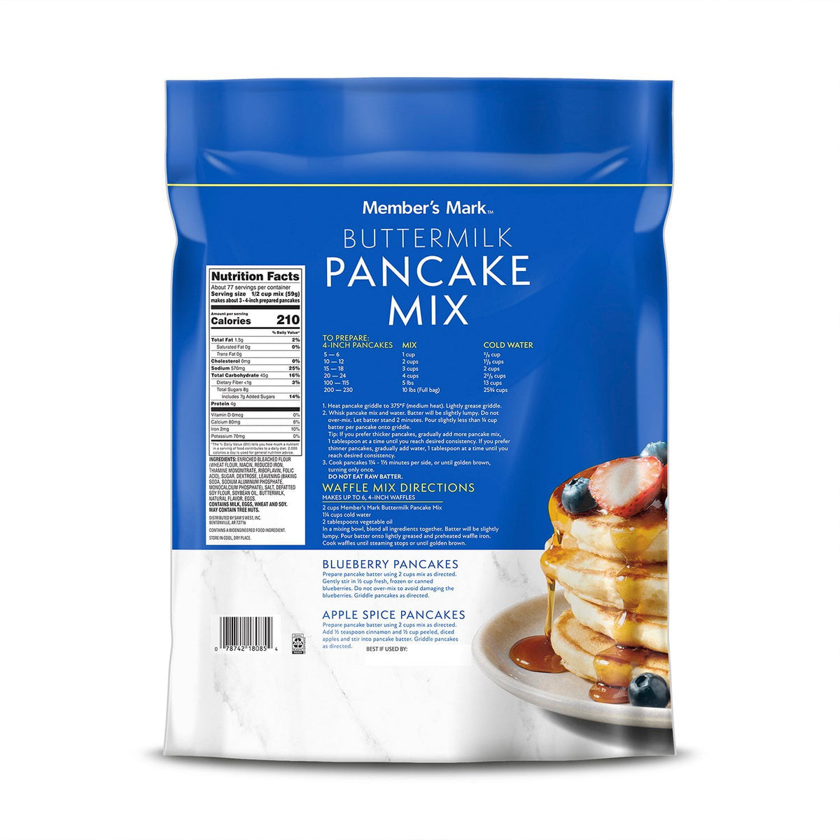 Member's Mark Buttermilk Pancake Mix, 10 lbs.