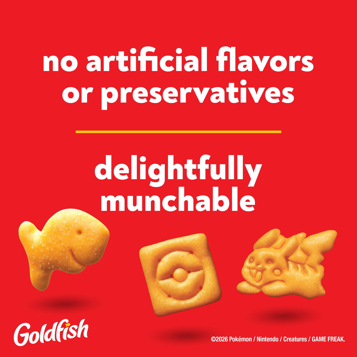 Pepperidge Farm Goldfish Cheddar Pokémon, 1 oz., 40 ct.