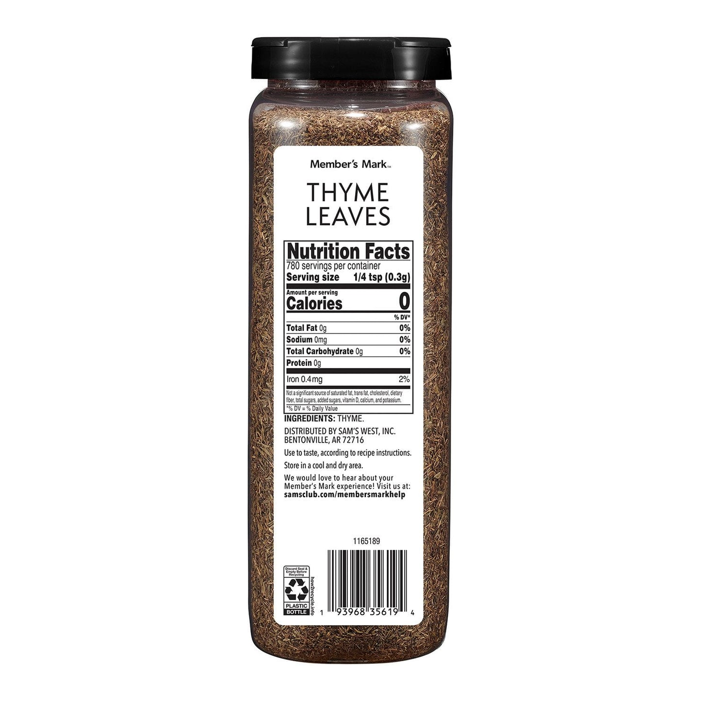 Member's Mark Thyme Leaves, 8.25 oz.