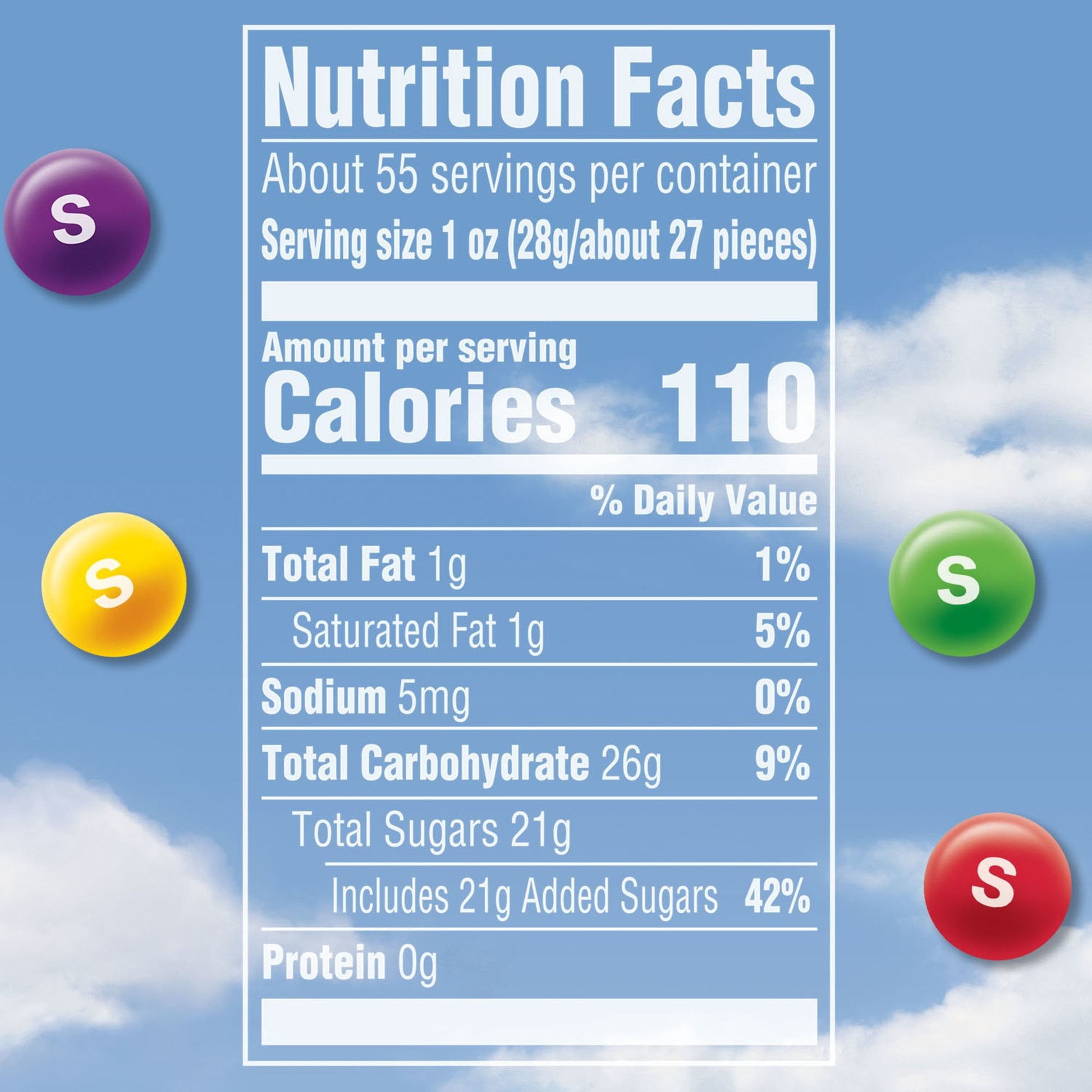 Skittles Original Chewy Candy Bulk Jar, 54 oz.