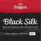 Folgers Dark Roast Ground Coffee, Black Silk, 40.3 oz.