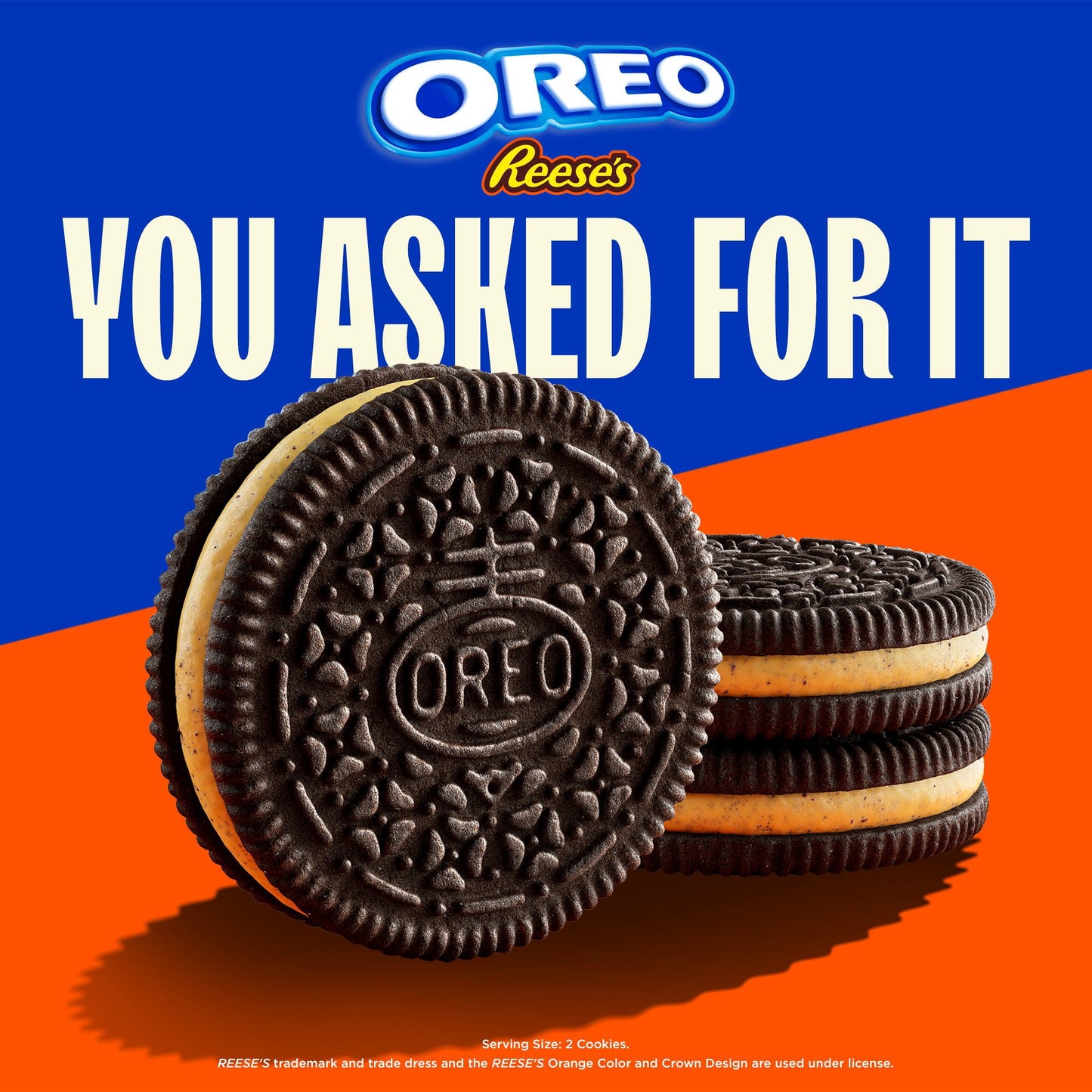 OREO REESE'S Peanut Buttery Creme & OREO Double Stuf Cookies Variety Pack, 1.02 oz., 40 pk.