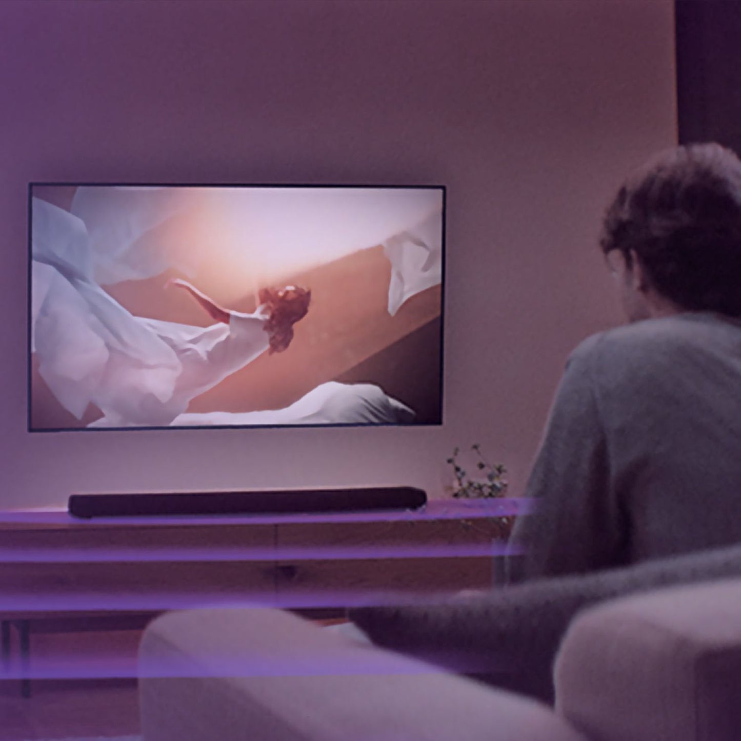 Yamaha True X Bar 40A Dolby Atmos Sound Bar with Built-in Subwoofers, Wi-Fi, Music Streaming, Optional Wireless Subwoofer and Surrounds