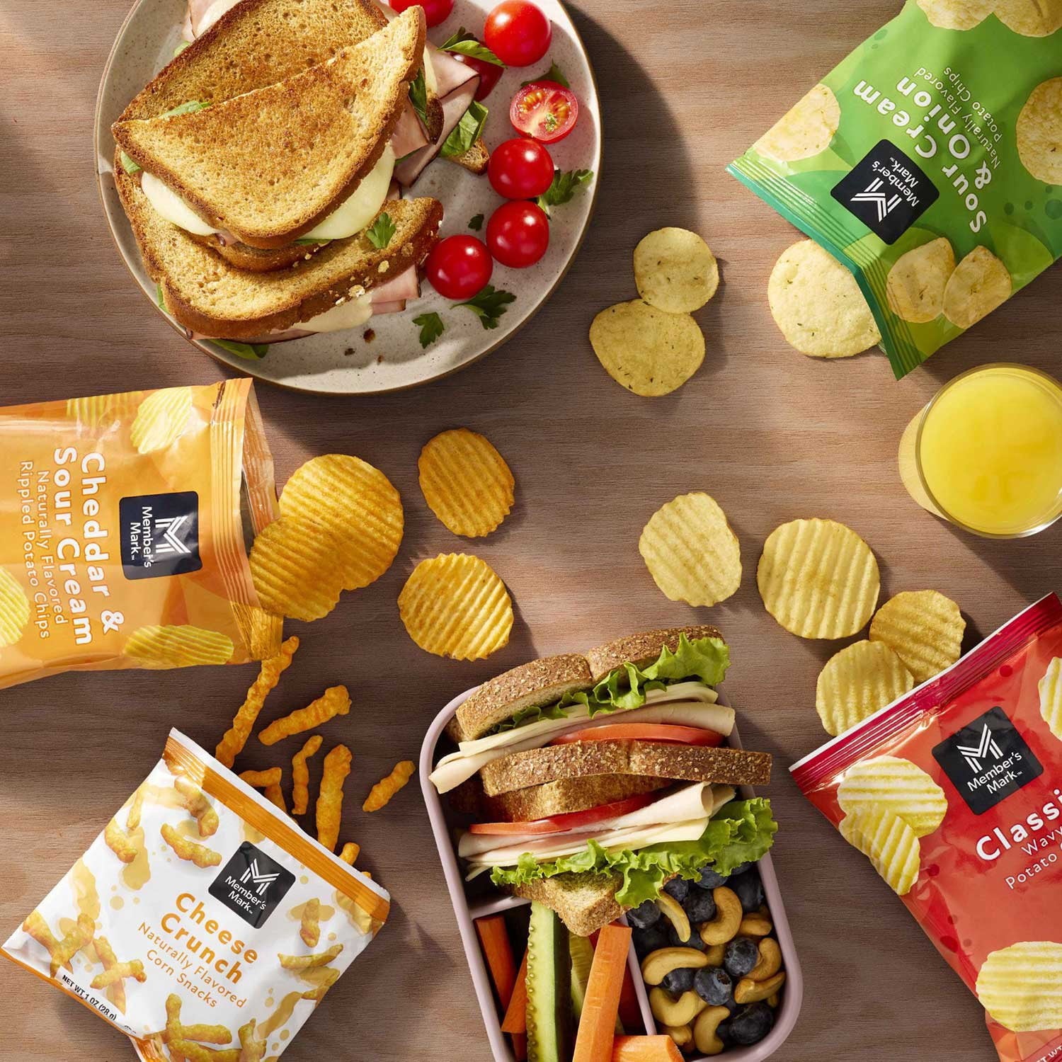 Member's Mark Variety Pack Potato Chips, 1 oz., 42 pk.