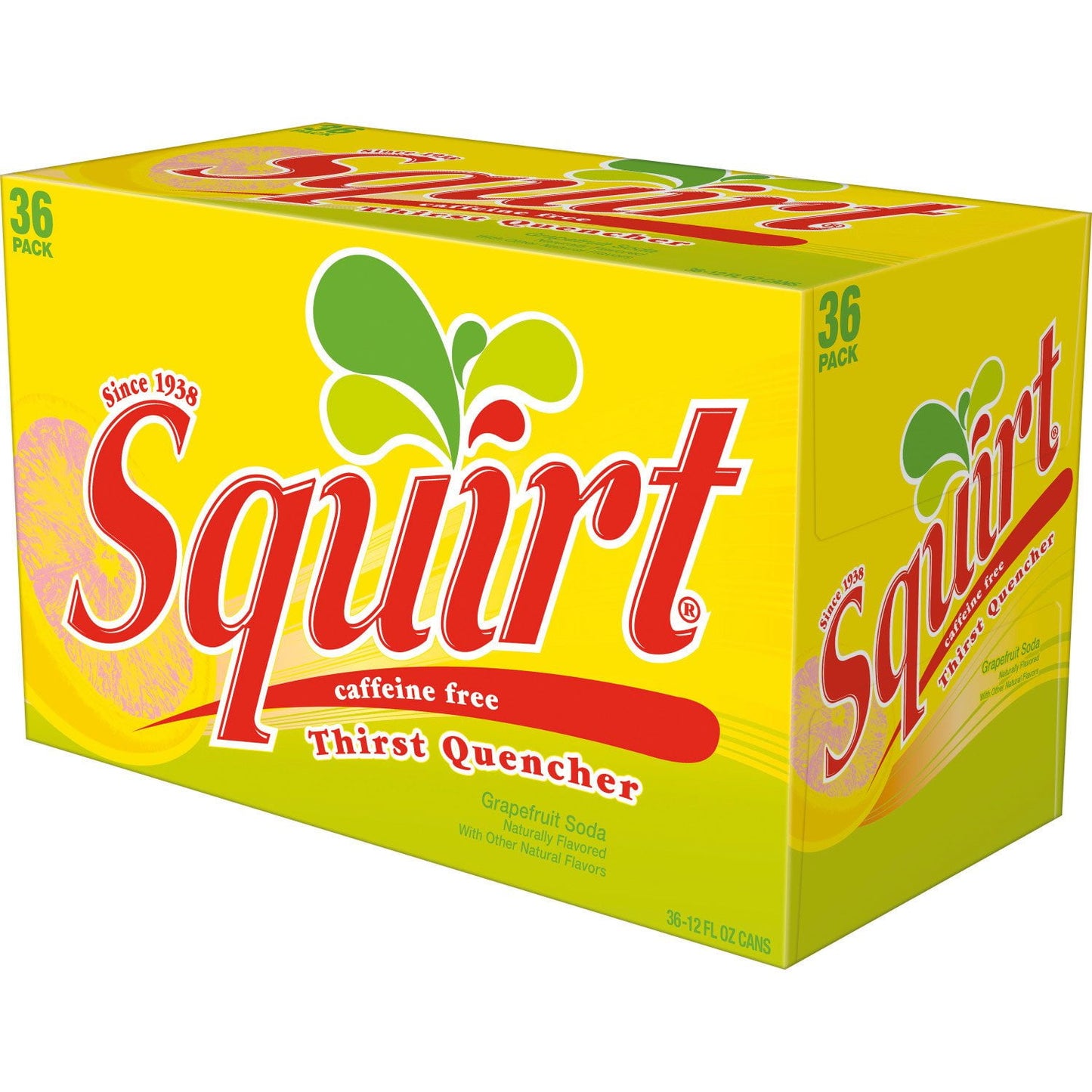 Squirt Citrus Soda, 12 fl. oz., 36 pk.
