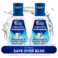 Crest 3D White Strength Whitening Mouthwash, Clean Mint, 32 fl. oz., 2 pk.
