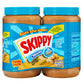 Skippy Creamy Peanut Butter Spread, 48 oz., 2 pk.