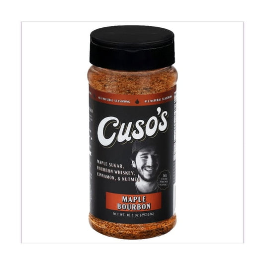 Cuso's All Natural Seasoning Rub, Maple Bourbon, 10.5 oz.