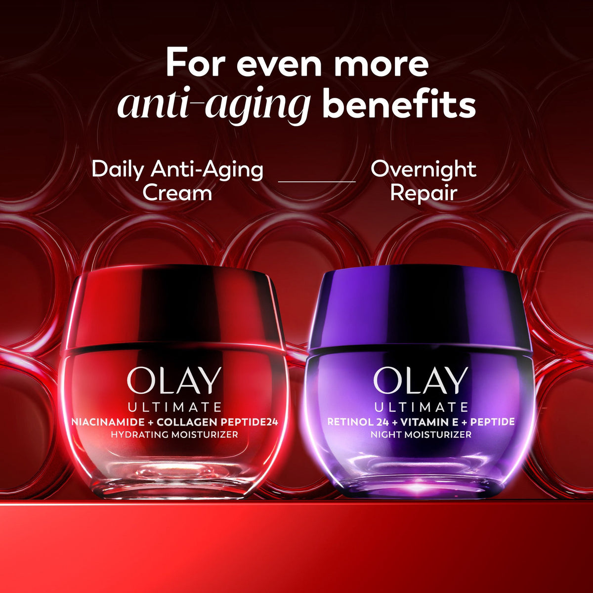 Olay Ultimate 3-in-1 Hydrating Moisturizer, 1.7 oz., 2 pk.