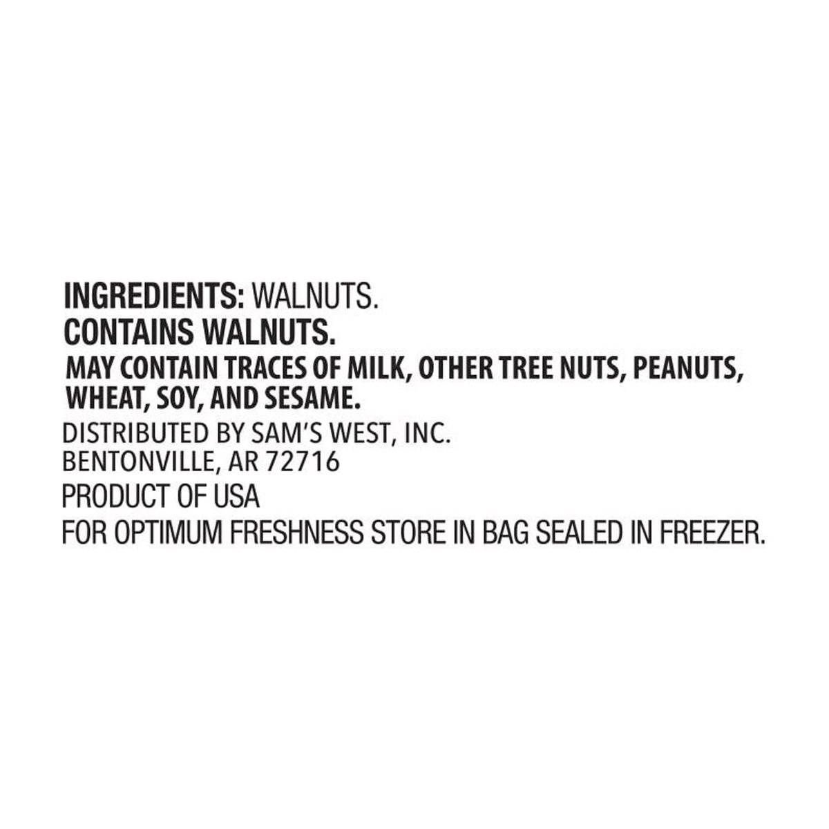 Members Mark Halves & Pieces Walnuts, 32 oz.