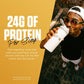 Levels 24g Grass Fed Whey Vanilla Bean Protein Powder, 2.2 lbs.