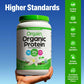 Orgain Organic 21g Plant-Based Protein Powder, Vanilla Bean 2.74 lbs.