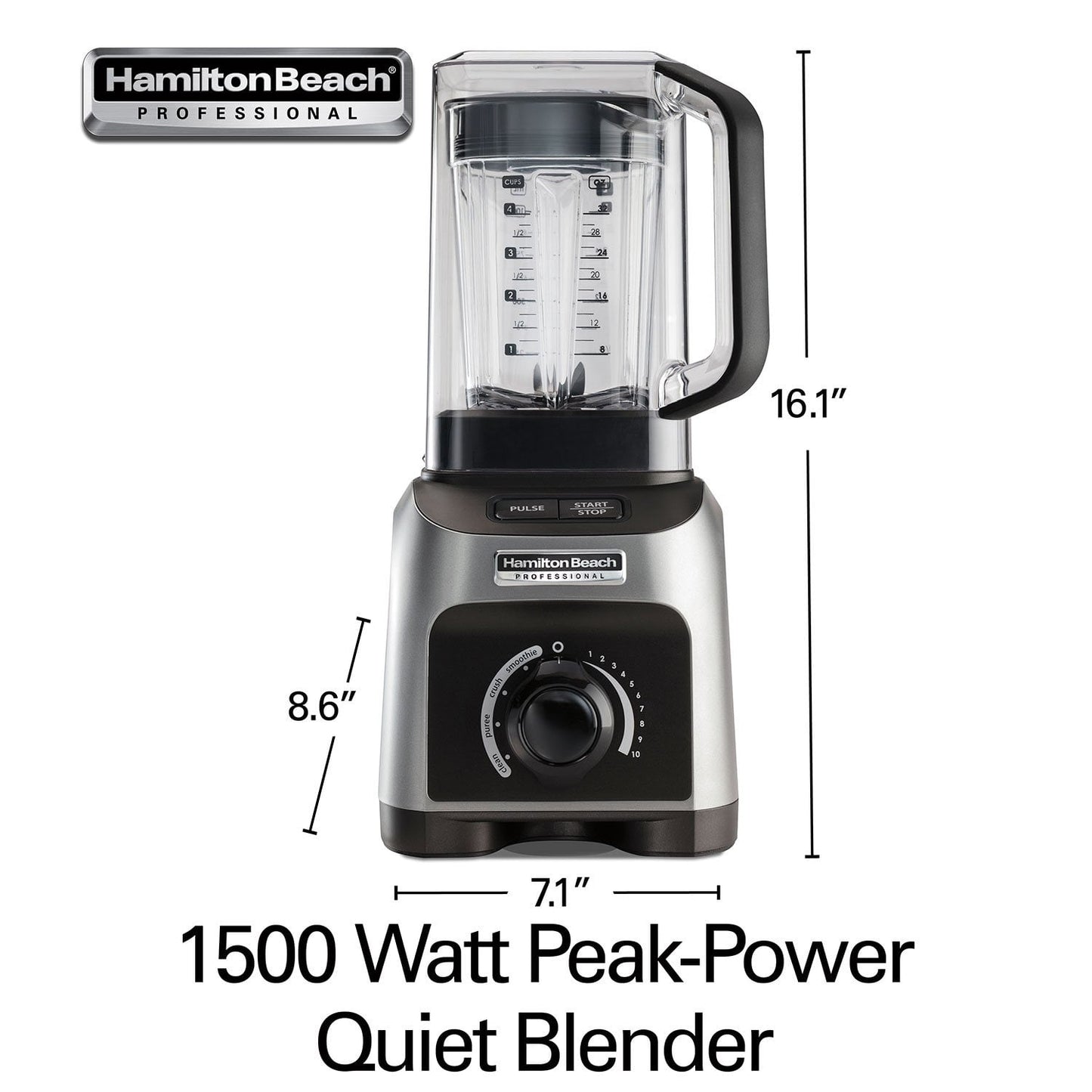 Hamilton Beach 32 fl oz. Professional Quiet Blender