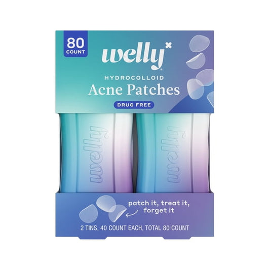 Welly Hydrocolloid Blemish Patch, 40 ct., 2 pk.