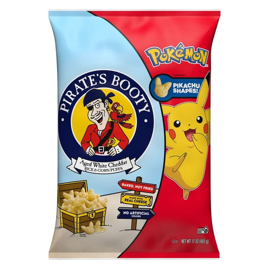 Pirate's Booty Aged White Cheddar Pokemon, 17 oz.