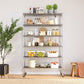 Member's Mark 6-Tier NSF Heavy Duty Wire Shelving, 47.75" W x 18" D x 75.5" H