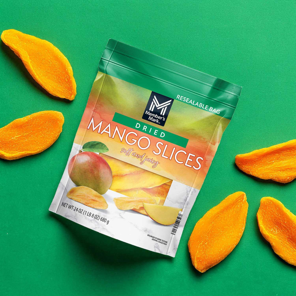 Member's Mark Dried Mango, 24 oz.
