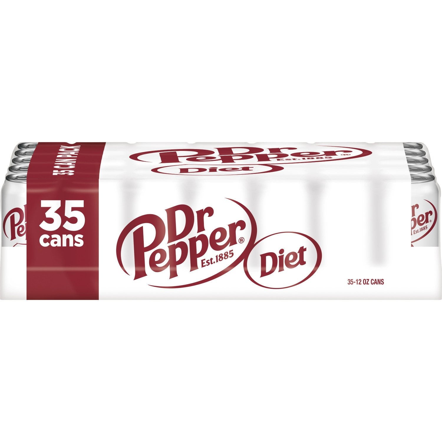 Diet Dr Pepper Soda, 12 fl. oz., 35 pk.