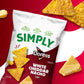 Simply Doritos White Cheddar Nacho Tortilla Chips, 15.25 oz.