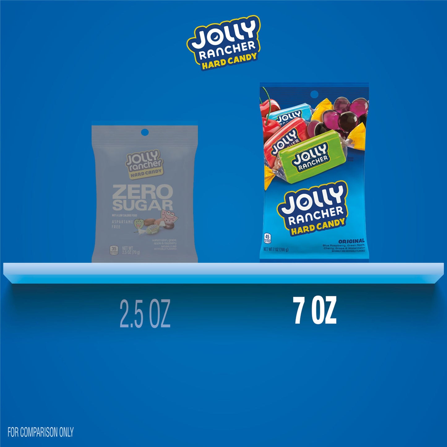 JOLLY RANCHER Original Fruit Flavored Hard Candy Bag, 7 oz., 12 ct.