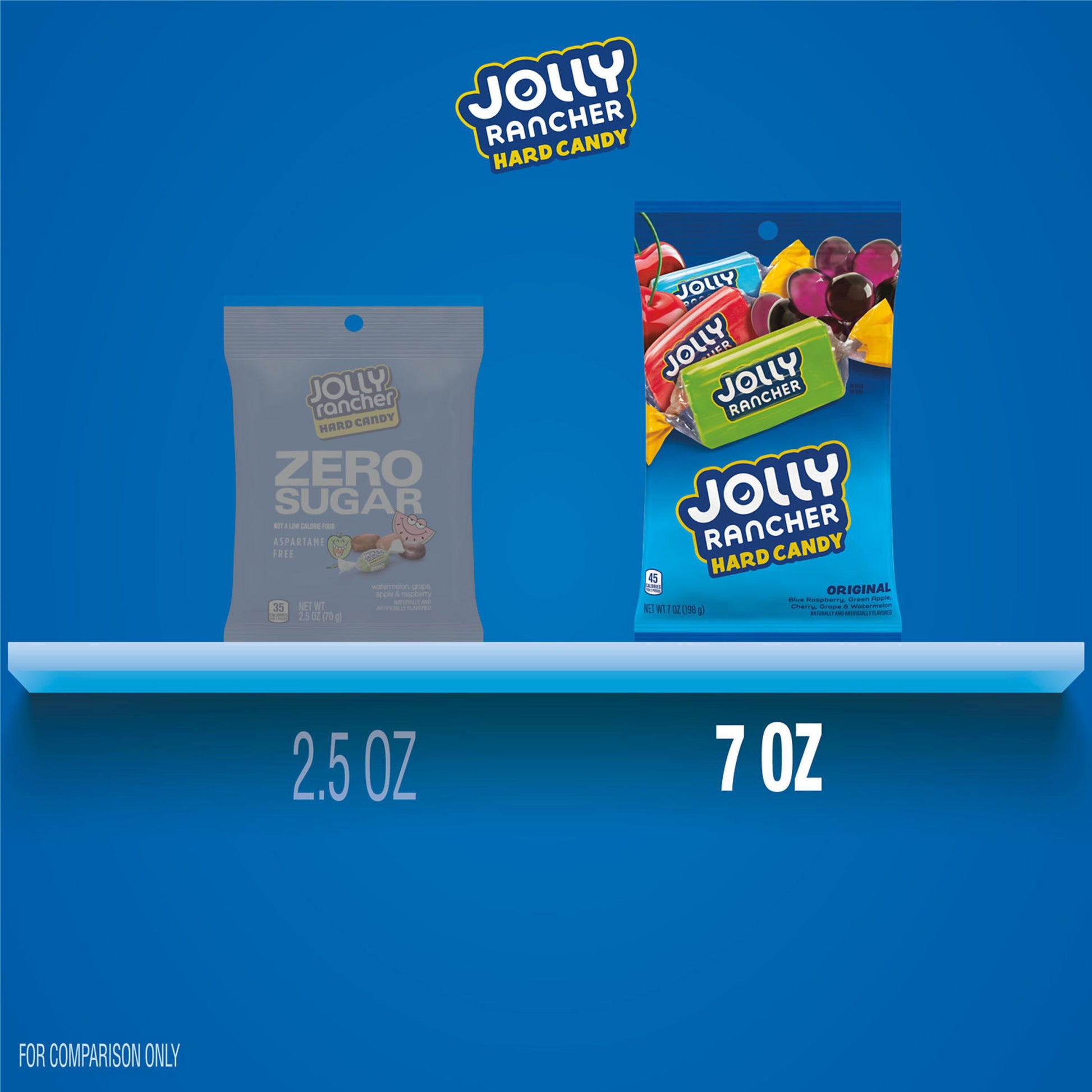 JOLLY RANCHER Original Fruit Flavored Hard Candy Bag, 7 oz., 12 ct.