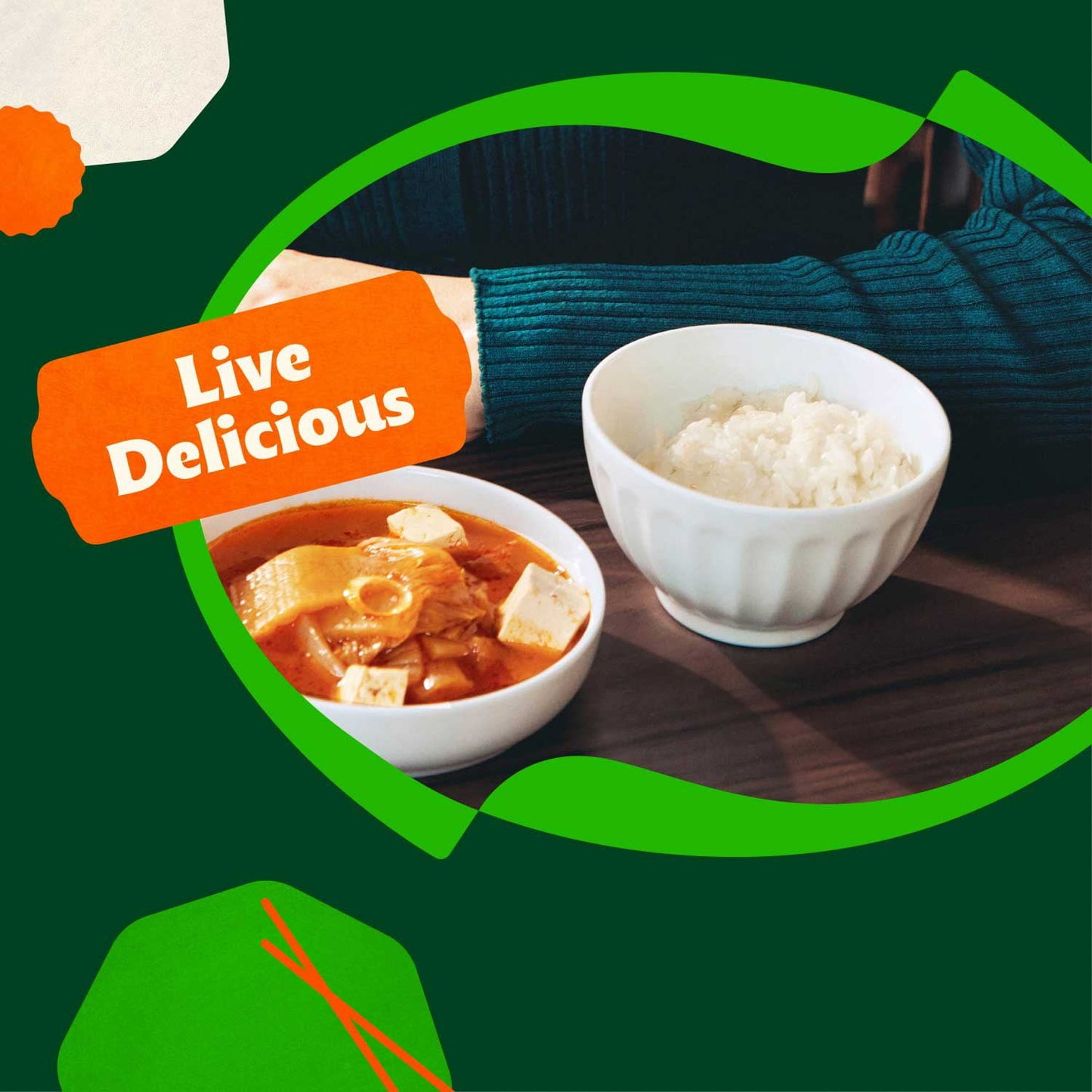 Bibigo Korean Style Cooked Sticky White Rice Bowl, 7.4 oz., 12 pk.