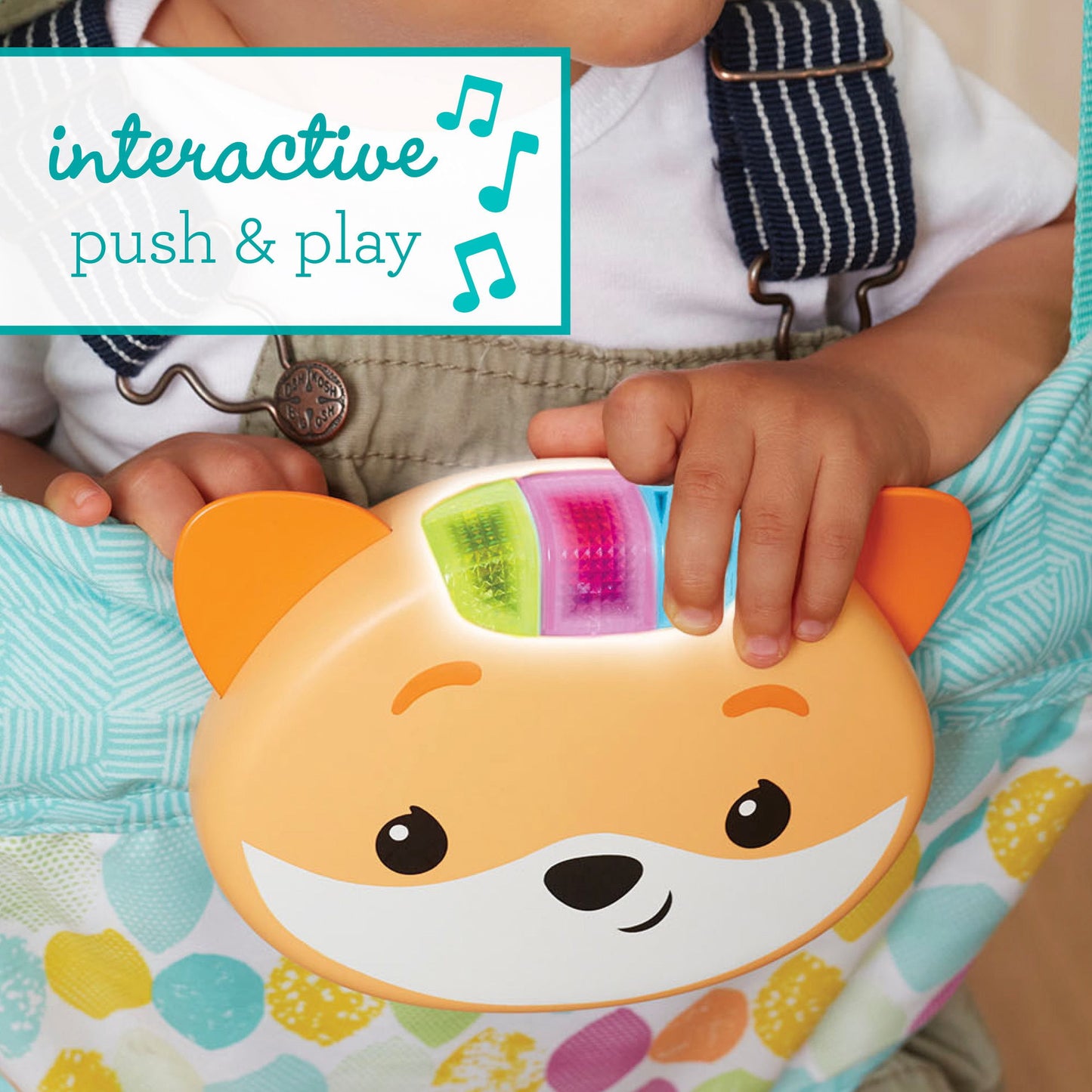 Infantino 2-in-1 Music & Lights Doorway Jumper