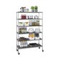 Member's Mark 6-Tier NSF Heavy Duty Wire Shelving, 47.75" W x 18" D x 75.5" H