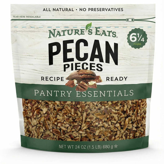 Nature's Eats Pecan Pieces, 24 oz.