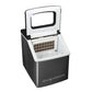 Frigidaire Ice Maker, Countertop Stainless Steel Ice Maker with Transparent Window, Clear Ice Cube Maker with 40 lbs. Capacity, Ice Maker Machine