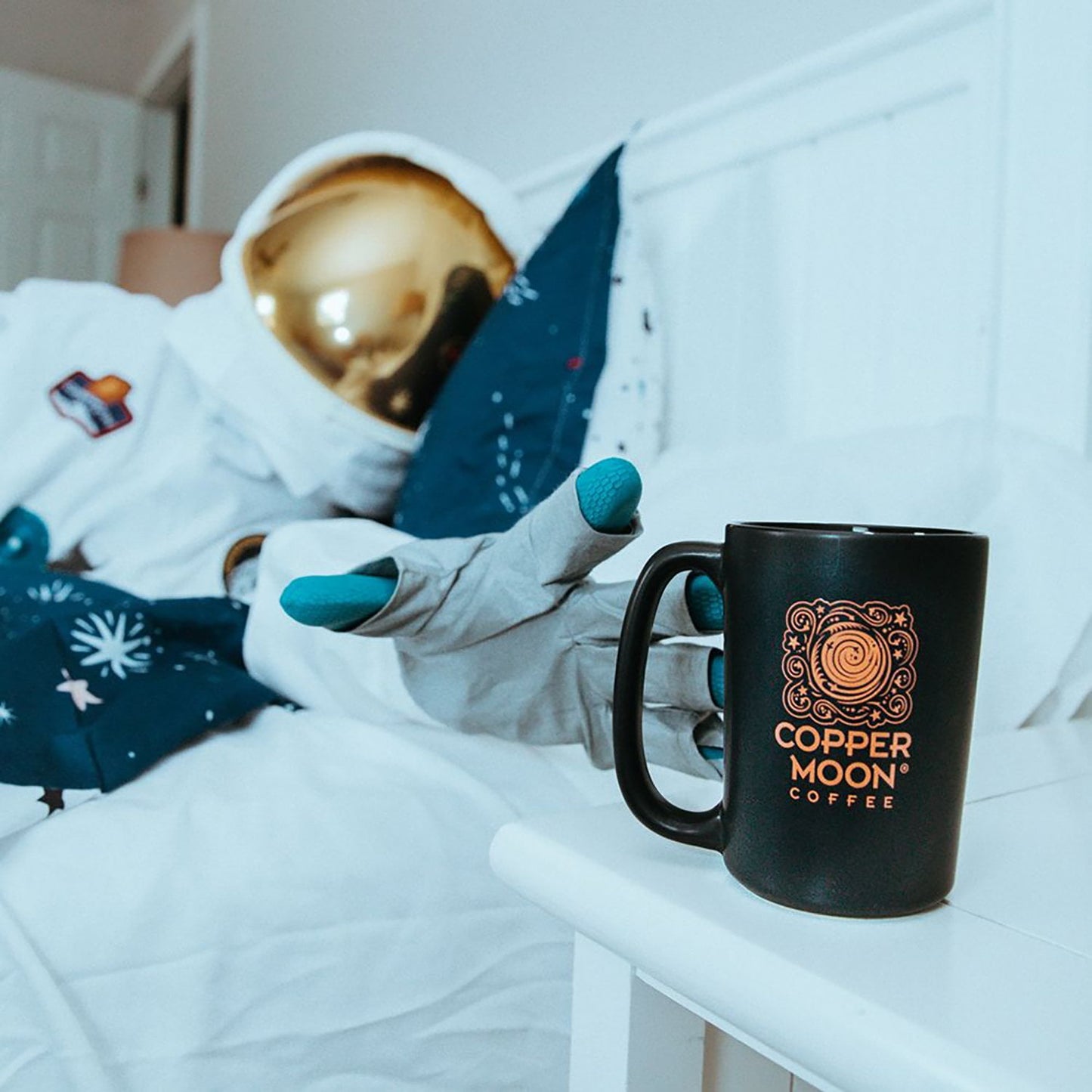 Copper Moon Coffee Light Roast Whole Bean Coffee, Ethiopian Blend, 32 oz.