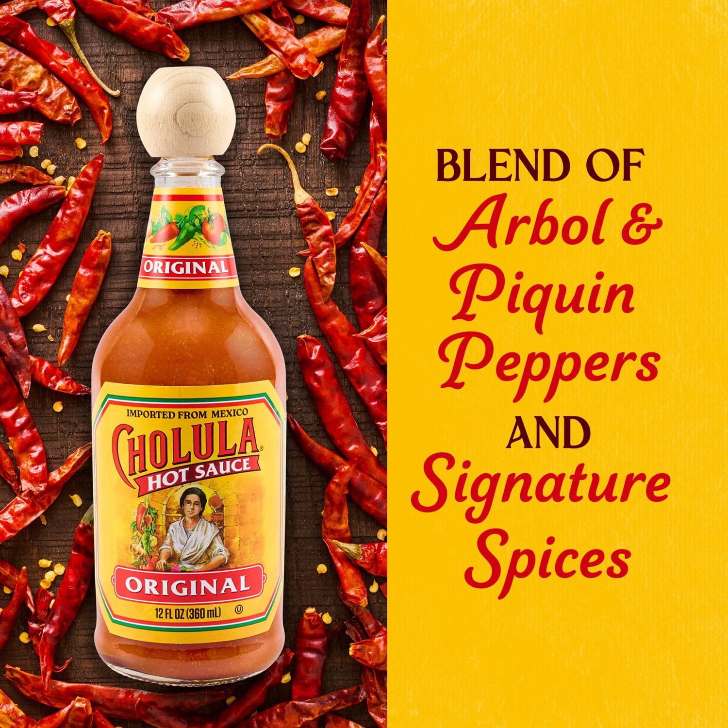 Cholula Hot Sauce, 12 oz. bottles, 2 pk.