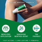 BiOFREEZE Cool the pain Menthol Pain Relief Roll-On, 3 fl. oz., 2 pk.