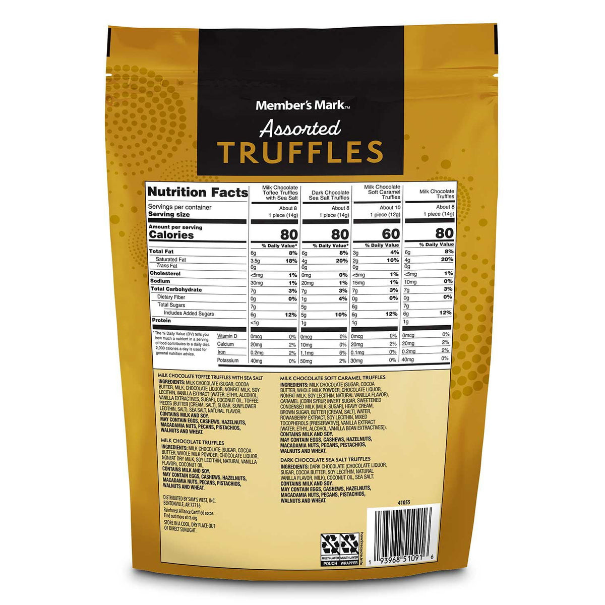 Member's Mark Assorted Chocolate Truffles, 16.5 oz.