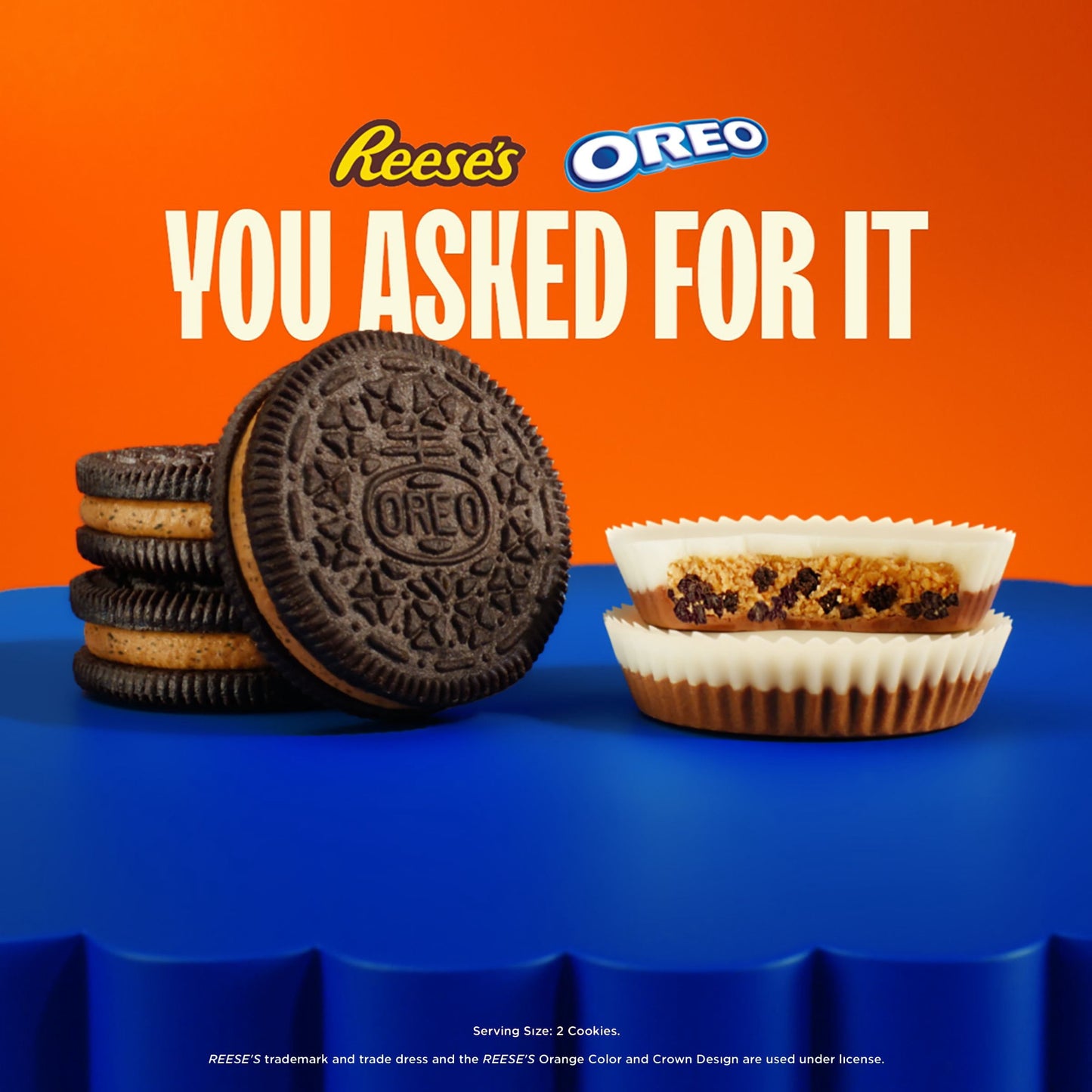 OREO REESE'S Peanut Buttery Creme & OREO Double Stuf Cookies Variety Pack, 1.02 oz., 40 pk.
