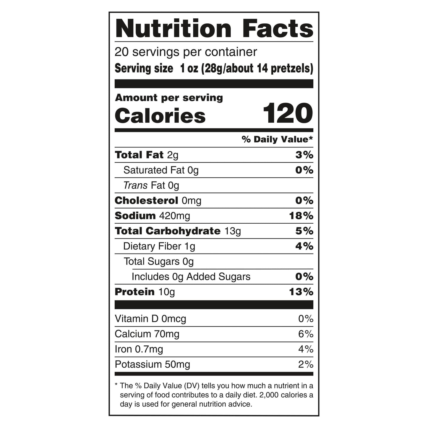 Utz Protein Sea Salt Mini Twists Pretzels, 20 oz.